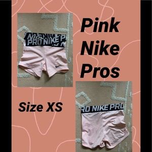 Pink Nike Pros